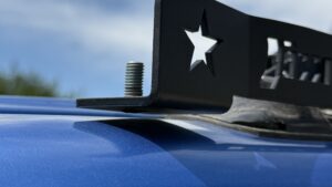 Uchwyty montażowe LEDbara 42" do Suzuki Jimny pod oryginalne relingi