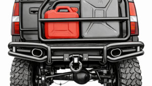 Mocowanie pod kanistry Suzuki Jimny 1998+