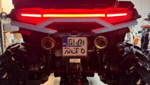 Aktywny wydech CFMOTO GOES g3 850 1000 na przepustnicy elektronicznej dual