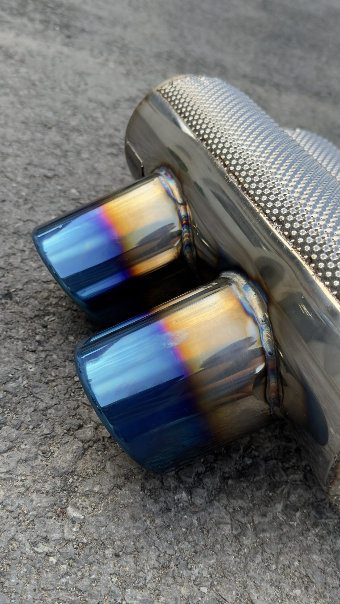 Sportowy układ wydechowy V2 Benda Redstone 550 RAINBOW - obrazek 6