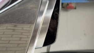 4 szt końcówka szczotkowana nierdzewna 120mm BMW M2 M3 M4